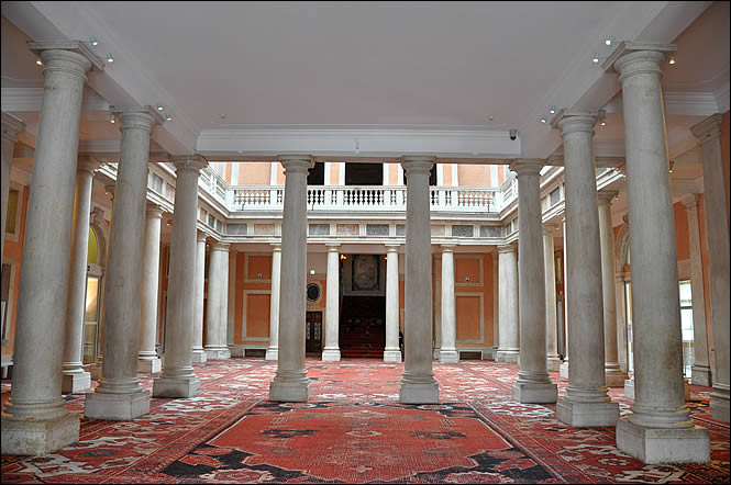 Cour intérieure du palazzo Grassi