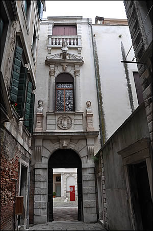 L'extérieur du palazzo Grimani
