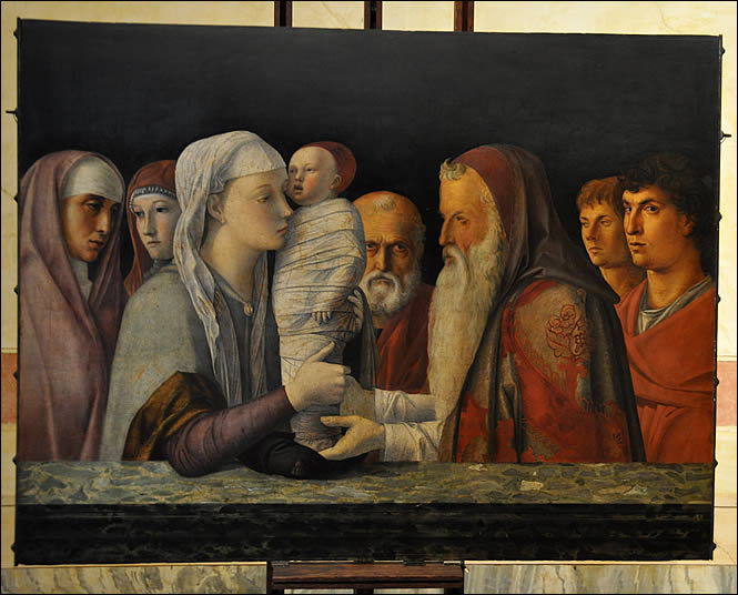 La présentaiton de Jésus au Temple de Bellini
