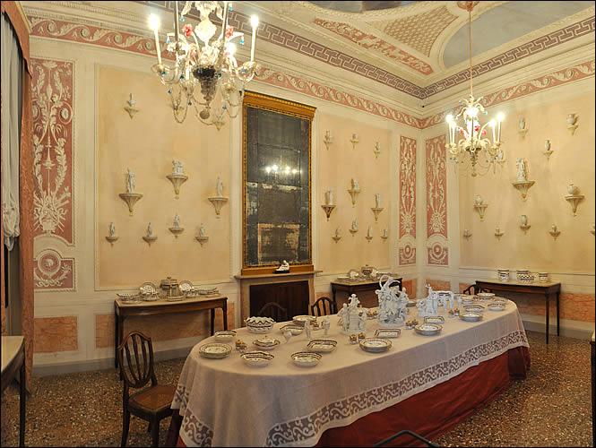 La salle à manger du palais Querini Stampalia