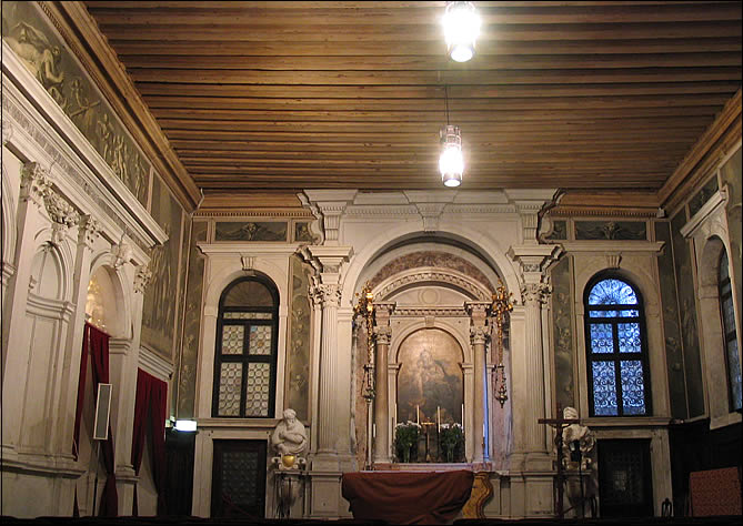 La chapelle de la Scuola Grande dei Carmini
