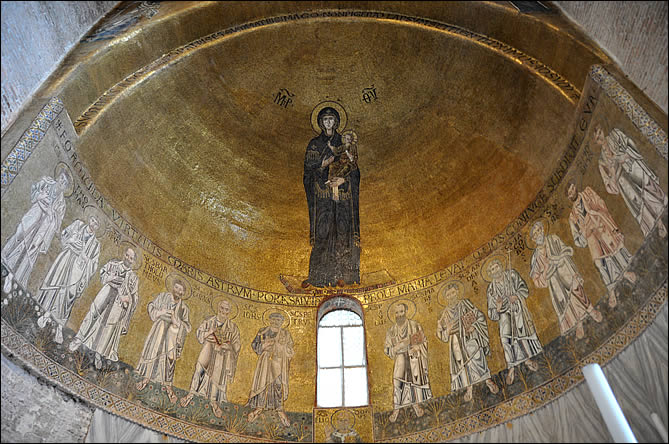 Mosaïque de l'abside de Santa Maria Assunta
