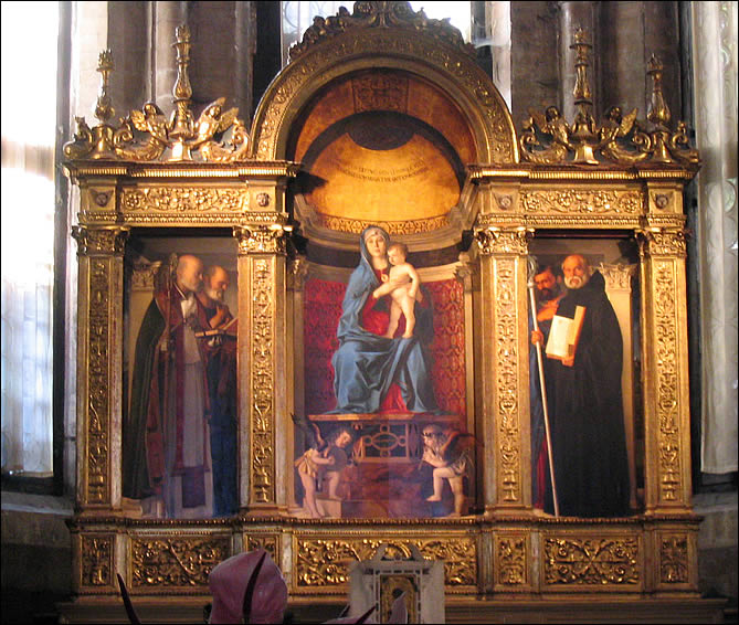 Vierge à l'enfant de Bellini